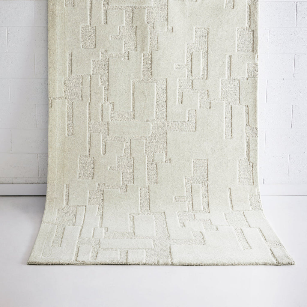 Albion Ivory Wool Rug MAARIA