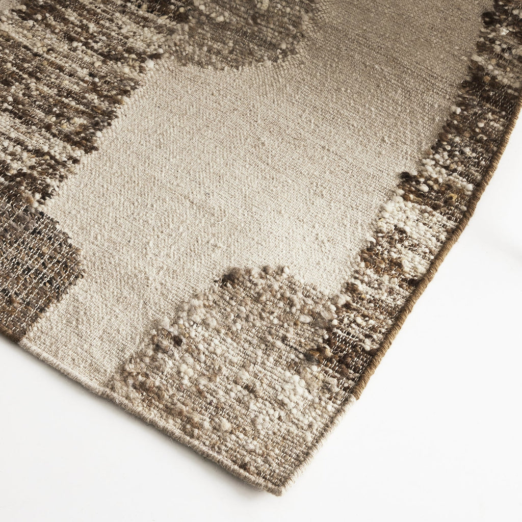 Haven Natural Ivory Wool Rug JAVIHOME