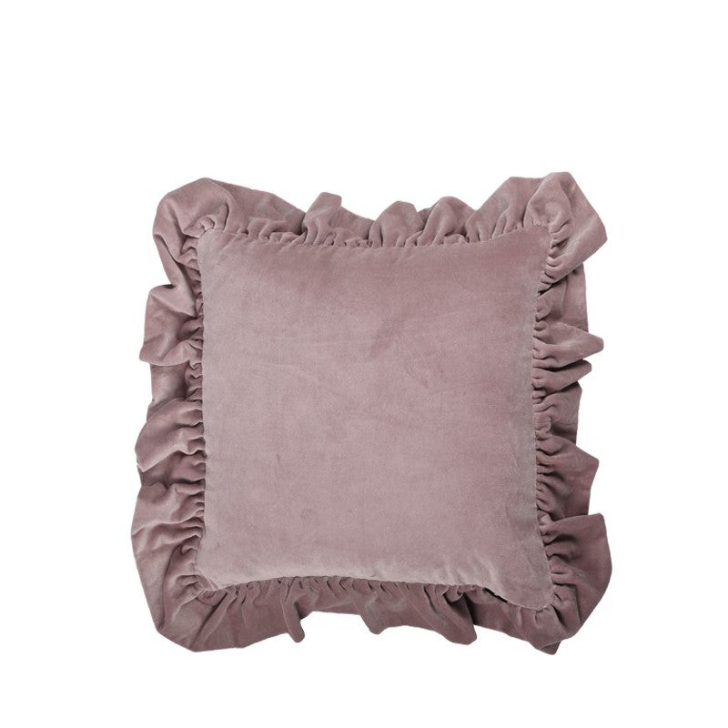 Ruffle Cushion Mushroom 50x50cm