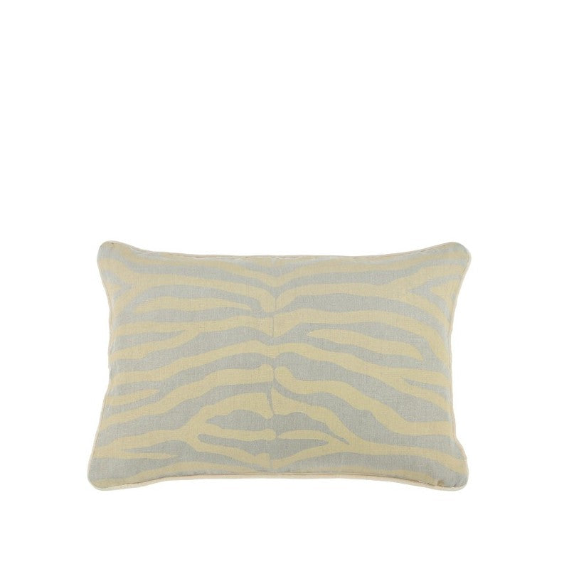 Zebra Cushion Sand 60x40cm